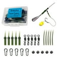 thumbnail image 2 of 25Pcs set Carp Fishing Fast Change Swivels Anti Tangle Sleeve Helicopter Rig Kit, 2 of 10
