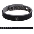 thumbnail image 5 of Pulsera deportiva antiestática de silicona de liberación rápida a prueba de sudor para parejas, negro Feliz Sencillez, 5 of 5