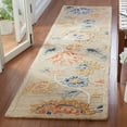 thumbnail image 2 of SAFAVIEH Metro Milford Floral Runner Rug, Beige/Blue, 2'3" x 9', 2 of 8