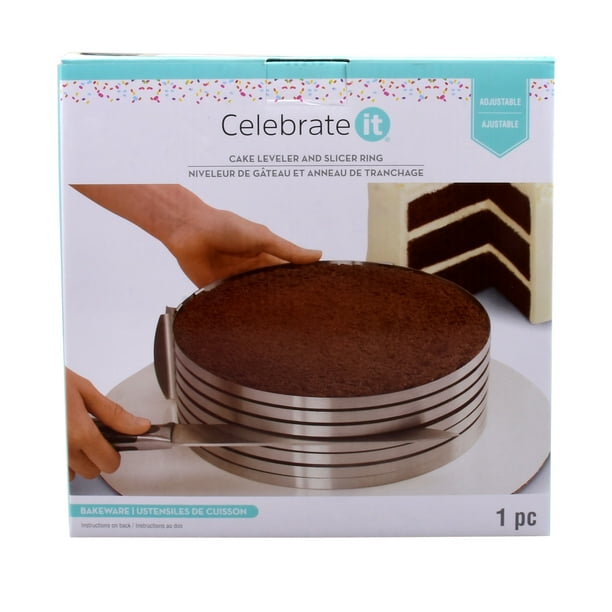 MICHAELS Cake Leveler & Slicing Ring by Celebrate It™