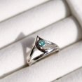 thumbnail image 1 of Juego Valorant Sage Gamer Anillo Ajustable Para Hombre Mujer Plata Chapado Azul Diamantes De Imitación Joyería Cosplay Regalo, 1 of 4