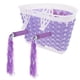 thumbnail image 3 of Kids Bicycle Handlebar Basket Practical Storage For Children Bike Outdoor Cycling Purple 21.00X13.00X10.00CM Wear-Resistant 1 Set, 3 of 5