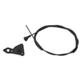 thumbnail image 2 of Hood Release Cable, Bonnet Release Cable Wearproof Plastic Black  For Repair, 2 of 8