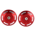 thumbnail image 1 of Par de cubiertas de orificios para marco de motocicleta, repuesto de aleación de aluminio para S1000XR 2015-2020, color rojo, 1 of 8