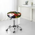 thumbnail image 7 of Bingfone12 Inch Padded Round Bar Stool Cover Cushion With Elastic Fabric Round Chair Seat - Balls, 7 of 7