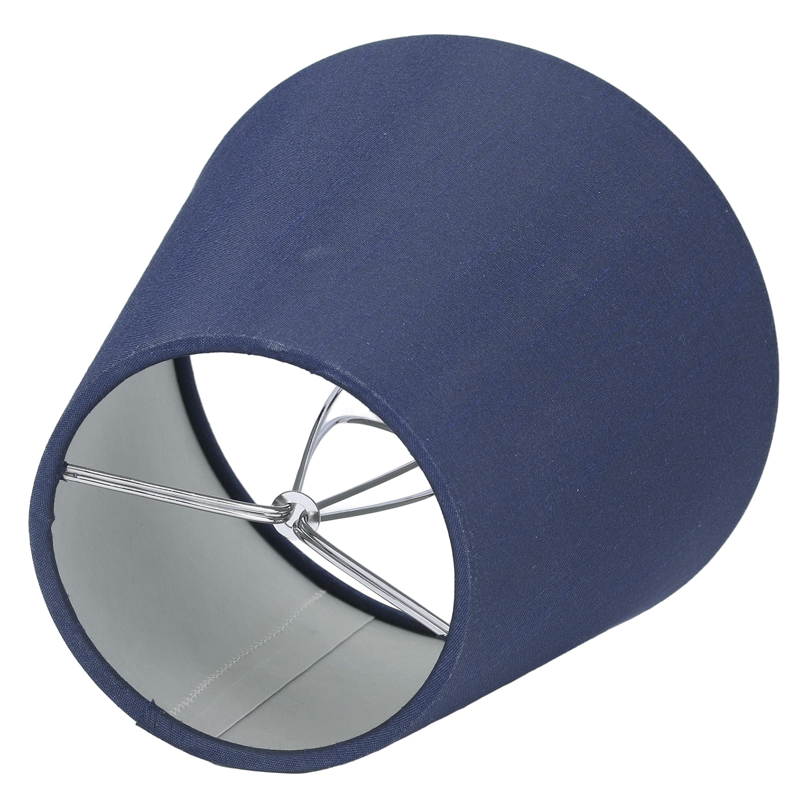 Abat-jour Noir Petit Modèle - Motif Forêt Gravé - Pour Douille E27/E26 - Hauteur 15 Cm, Diamètre 13/19 Cm
