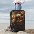 thumbnail image 7 of Fire King Tiger Face Art Travel Luggage Cover Suitcase Protector Fit for 18-21 Inch Baggage, 7 of 7