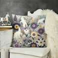 thumbnail image 2 of Hello Spring Throw Pillow Covers, Pink Cushion Case Decoration for Sofa Couch, 2 of 5