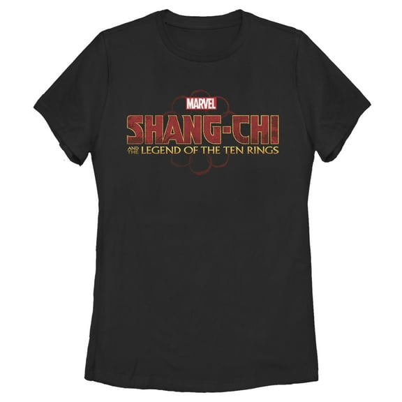 Women's Marvel Shang-Chi and the Legend of the Ten Rings Logo  Graphic Tee Black 2X Large