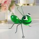 thumbnail image 1 of Arte de jardín de Metal shamjiam escultura colgante de pared Insecto hormigas Verde, 1 of 7