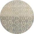 thumbnail image 1 of Ahgly Company Indoor Round Abstract Khaki Green Abstract Area Rugs, 6' Round, 1 of 6