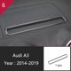 thumbnail image 1 of Fibra De Carbono Interior Del Coche Palanca De Cambio Aire Acondicionado Panel CD Puerta Reposabrazos Cubierta De La Etiqueta Engomada Ajuste De Accesorios De Para Audi A3 8V S3 huangjie unisex, 1 of 2