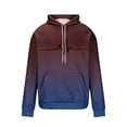 thumbnail image 5 of Blczomt Winter Men Hoodie Graphic Pullover Sweatshirt Casual Red Hooded Long Sleeve Men's Clothing, 5 of 5