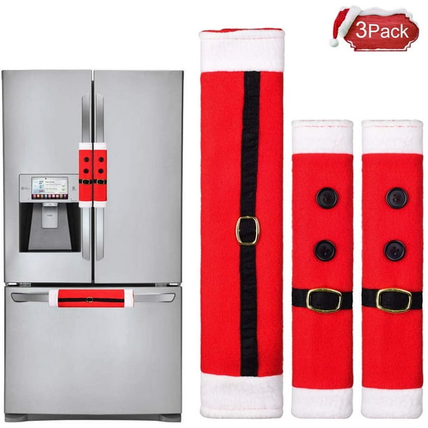 Christmas Toy Commercial Monster In The Refrigerator 2022 Christmas Refrigerator Handle Covers Set Of 3, Santa Claus Belt Kitchen  Appliance Handle Covers Microwave Oven Dishwasher Fridge Door Handle Covers  Protector Christmas Decorations - Walmart.com