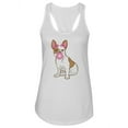 thumbnail image 1 of Cute French Bulldog With Gum Racerback Tank Women -SPIdeals Designs, Female Medium, 1 of 4