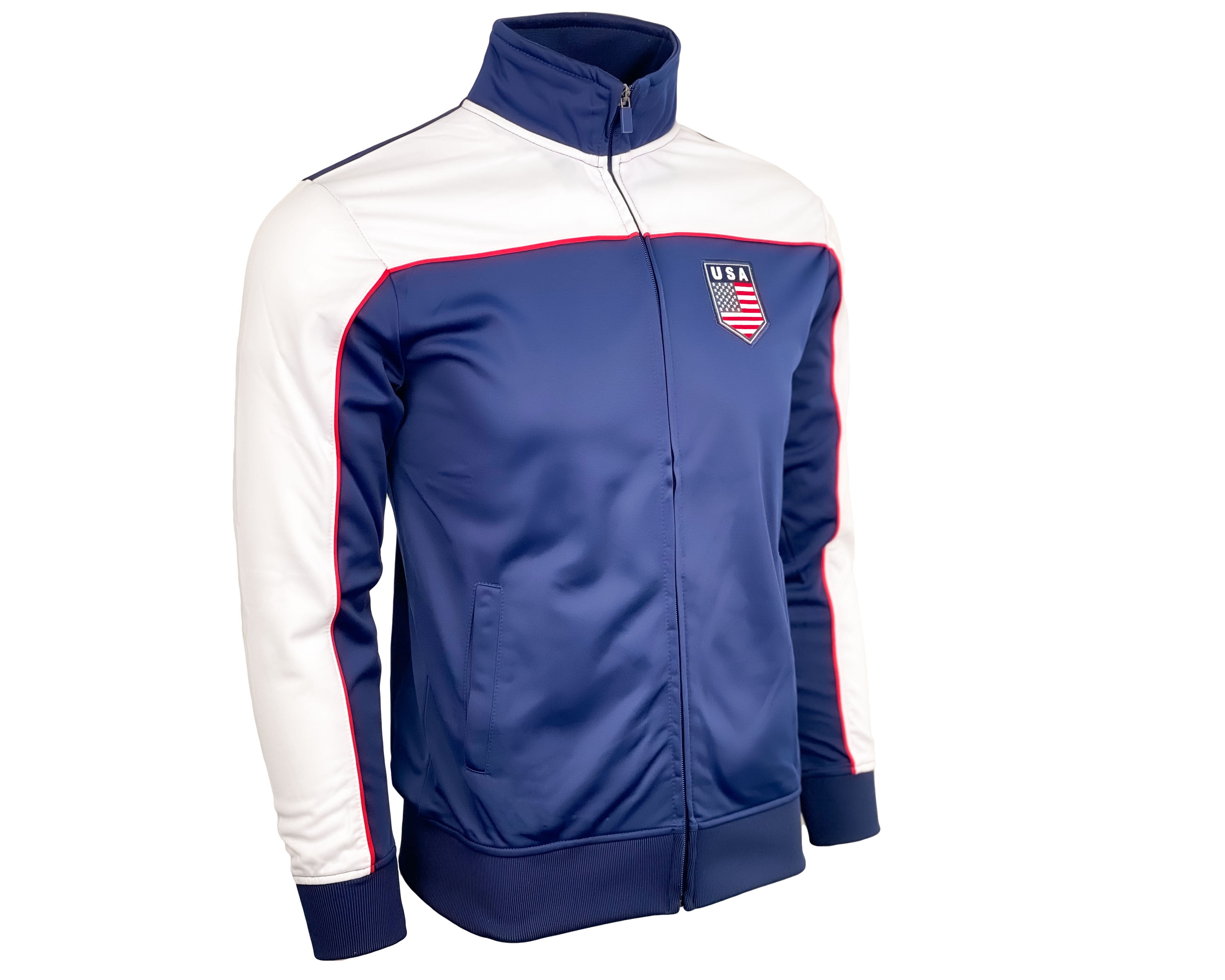 US Soccer Full Zip Jacket Boy/'s USA Soccer Track Jacket Youth Sizes