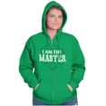 thumbnail image 4 of I Am The Master Dungeons Funny Gaming Zip Up Hoodie Men's Women's Brisco Brands 5X, 4 of 6