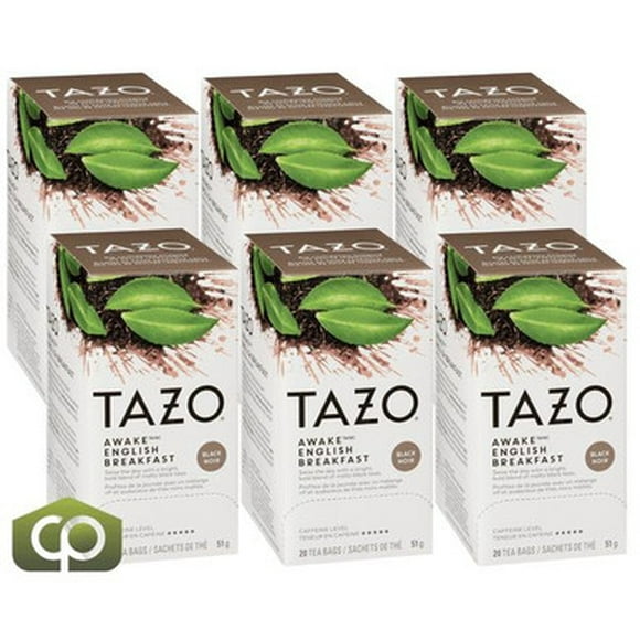 Tazo Sachet de Thé Awake English Breakfast 20 Unités (6/caisse)