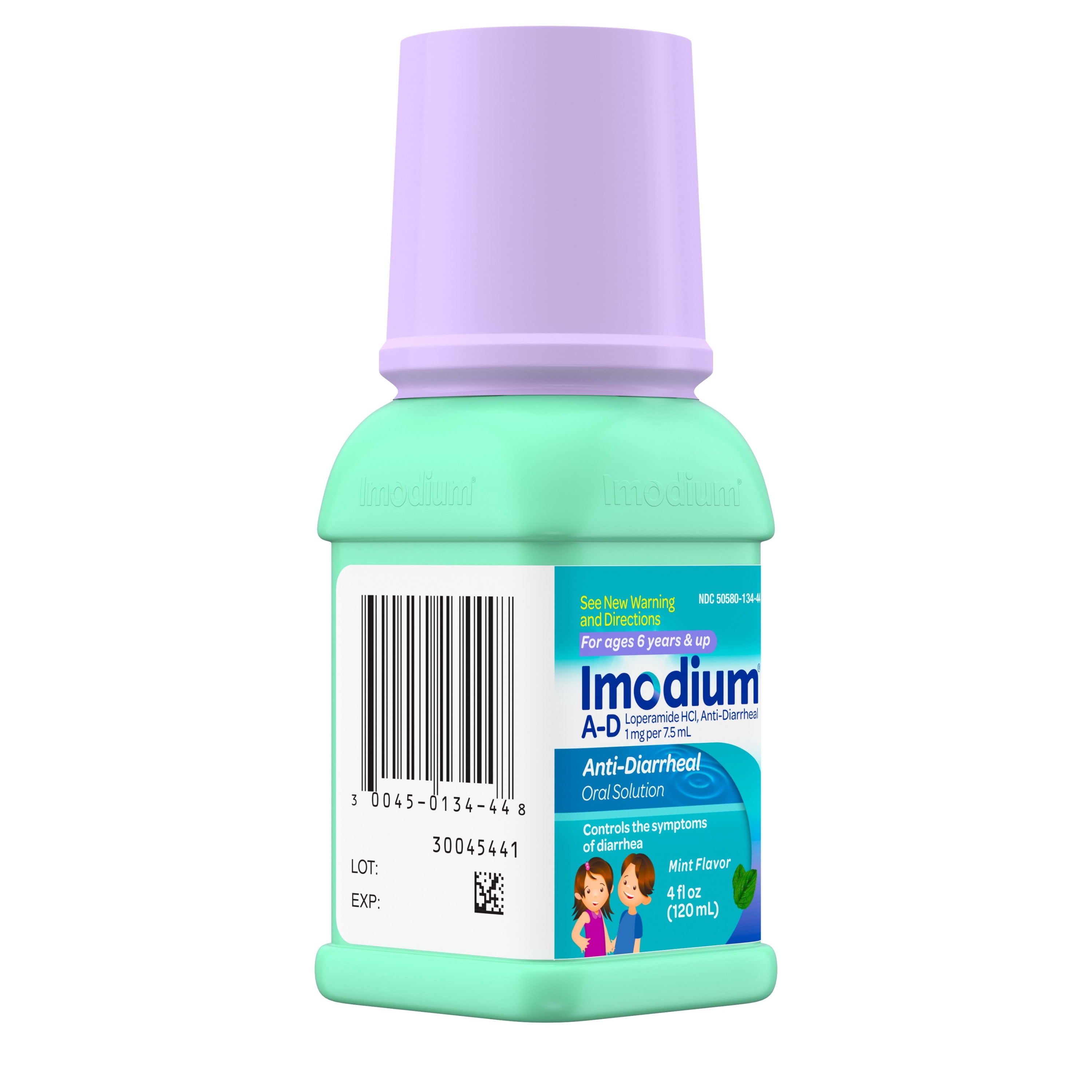Imodium A D Liquid Anti Diarrheal Medicine For Kids Mint 4 Fl Oz Walmart Com Walmart Com