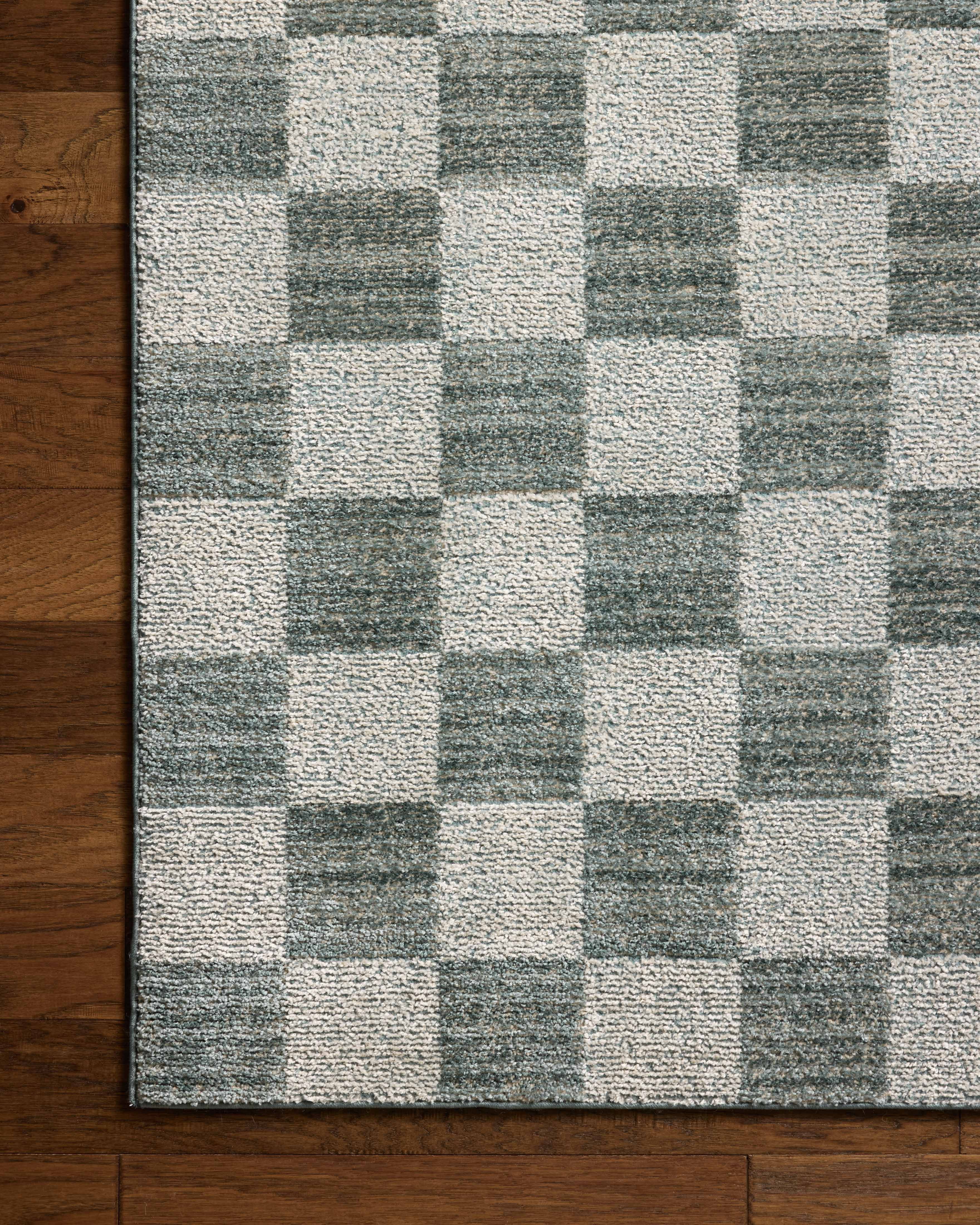 Chris Loves Julia x Loloi Calvin Blue / Ivory 6'-3" x 9'-6" Area Rug