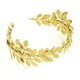 thumbnail image 1 of Corona nupcial de hoja de oro, diadema de diosa griega, corona de hojas de laurel, corona de rama de hoja de oro, tocado de diosa griega para mujeres y niñas, 1 of 5