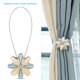 thumbnail image 2 of Tieback de cortina de flores de cristal magnético - Decoración del hogar, 2 of 10