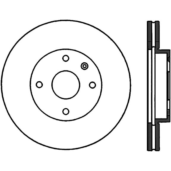 Disc Brake Rotor Fits select: 2004-2006 SUZUKI VERONA