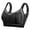 Black, variant on Women's Large Size Comfortable & Breathable Collection Smooth Bra, All Season, with Internal Support, for Sexy & Casual Occasions