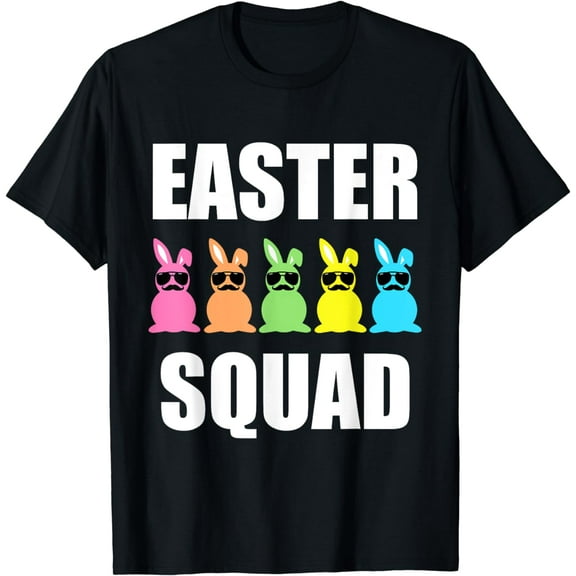 Funny Easter Family Matching Outfit Design Easter Squad T-Shirt