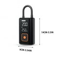 thumbnail image 3 of HomeKingdee Tire Inflator Portable Air Compressor,Portable Tire Inflator for Car,Compact Air Pump for Car Tires,Bicycle,Ball,Rechargeable Air Pump, 3 of 9