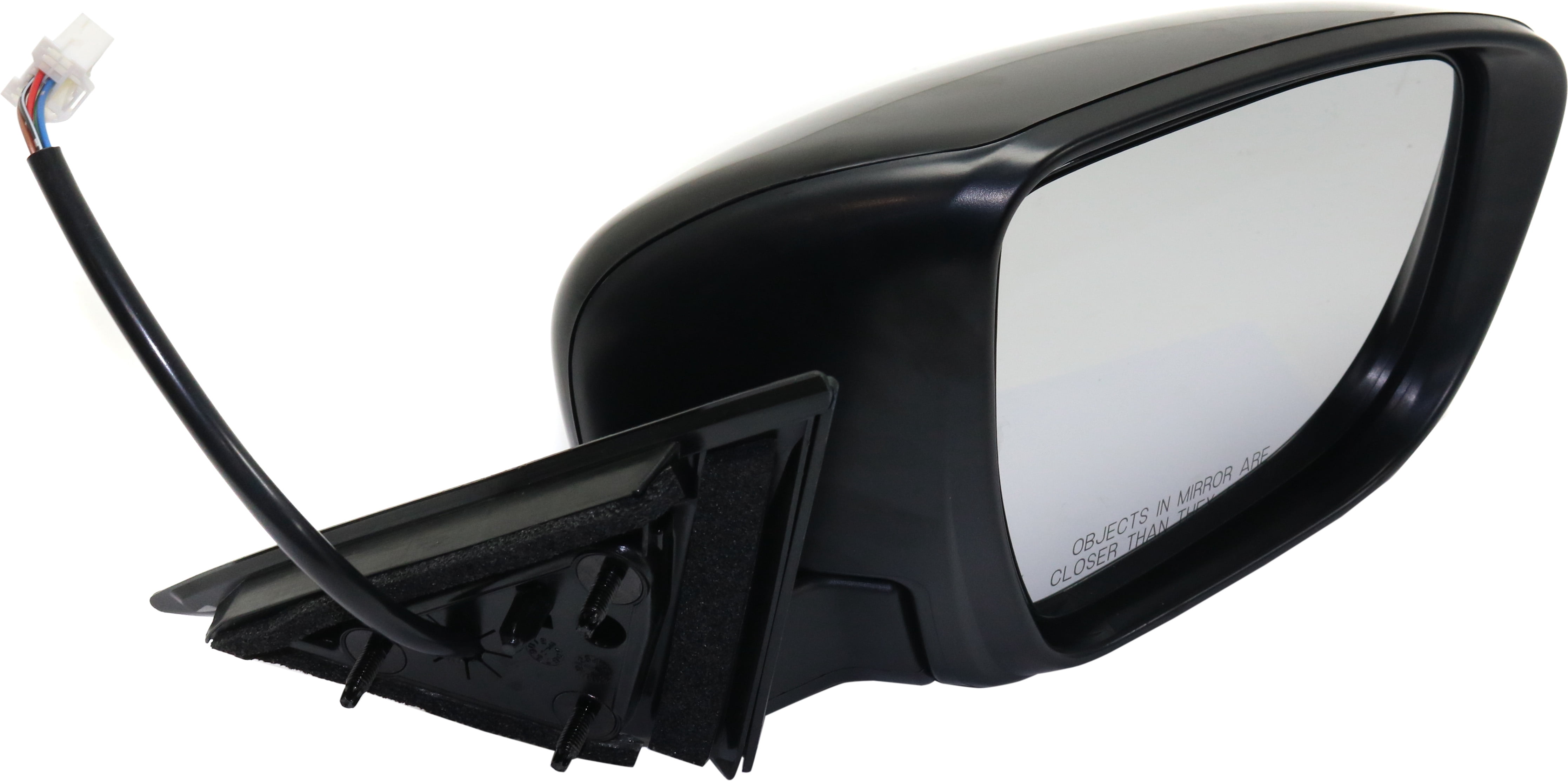 Mirror Compatible With 2016 Nissan Rogue Right Passenger Side In-Housing Signal Light Paintable Kool-Vue
