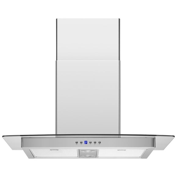 Blue Ocean Hotte de Cuisine Murale en Acier Inoxydable 30" (RHKQ2)