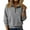 25#Gray, variant on Womens Fall Winter Fashion Sweaters Quarter Zip up pullover Polo sweatshirt women casual trendy tops Pink XL