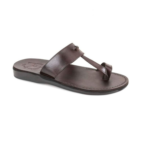 Nathan - Leather Slip On Sandal - Mens Sandals