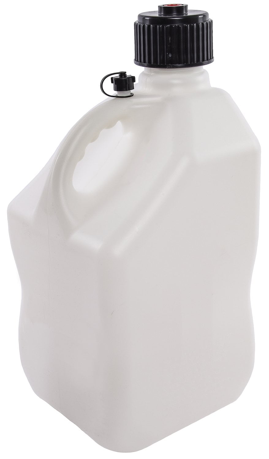 JEGS 803303 Square 5Gallon Jug White Plastic 101/4 Square x 21 Tall