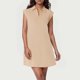 thumbnail image 1 of WILLBEST Vestido Casual Elegante Sin Mangas Con Cuello En V Y Color Liso Para Mujer, Estilo Moderno De Primavera Para Fiestas Y Eventos., 1 of 3