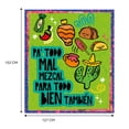 thumbnail image 2 of Cobertor Frazada Distroller 127 cm x 152 cm Mexican pow verde, 2 of 4