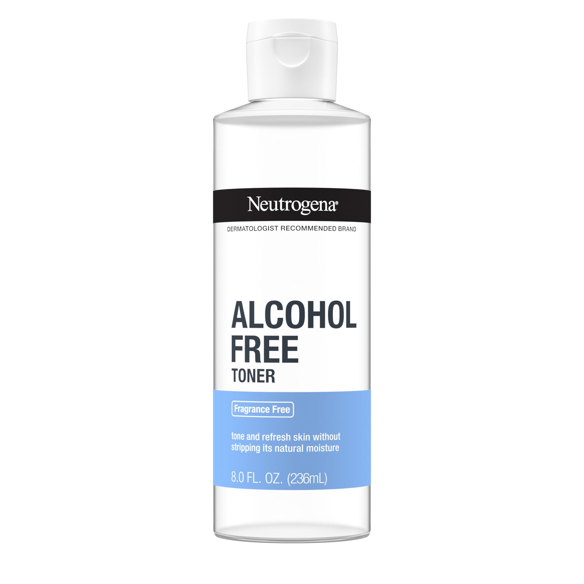 Neutrogena Alcohol-Free Daily Facial Toner, Skin Care for Face, Fragrance-Free, 8 oz