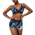 thumbnail image 4 of Xmyrz Women Swimsuits Sets 2 Piece Stylish Cute Bikini Lightweight Surfing Print Softable Bathing Suits Classic Tankinis, 4 of 9
