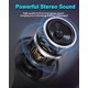 thumbnail image 4 of Altavoz Bluetooth inalámbrico: altavoz portátil con modos dinámicos de luz, altavoces Bluetooth resistentes al agua, compatible con reproducción de sonido estéreo envolvente, ligero para fiestas,, 4 of 5