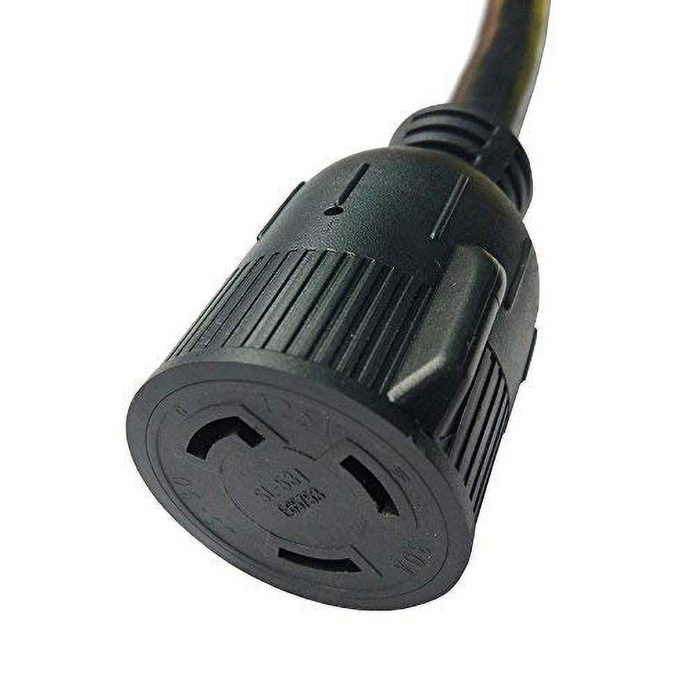 Parkworld 885286 Generator Adapter Cord 4_Prong Locking 20 AMP L14_20 Plug to 3_Prong Locking 30 AMP L5_30 Receptacle