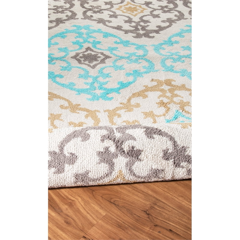 8X10 GEO MARLI GREY - FRENCH