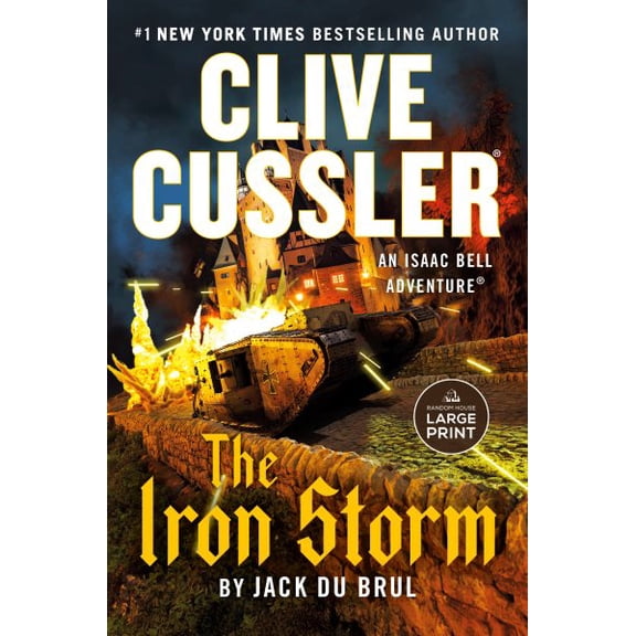 Pre-Owned Isaac Bell Adventure Clive Cussler The Iron Storm, (Paperback)