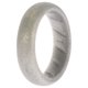 thumbnail image 1 of Anillo de boda BR sólido de silicona - Basic-Silver by ROQ para mujer - Anillo de 7 mm, 1 of 1