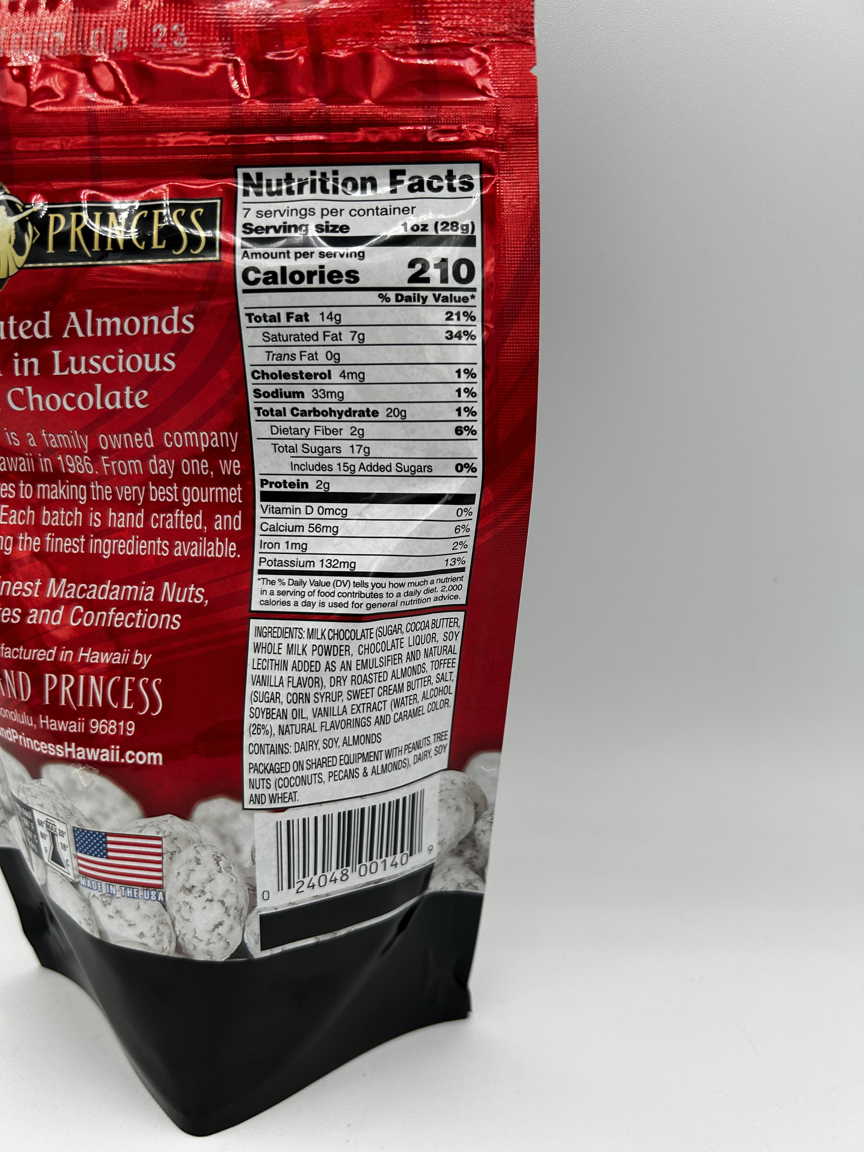 Island Princess Aloha Almonds