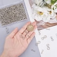 thumbnail image 3 of 1box 240pcs 3 Size Fishing Sinker Eyes Eyelets Fishing Lures Eyelet Stainless Steel 8-Shaped Loops Eyelets Swivels Clip for Lead Weights Moldss Tackle Accessories, 3 of 4