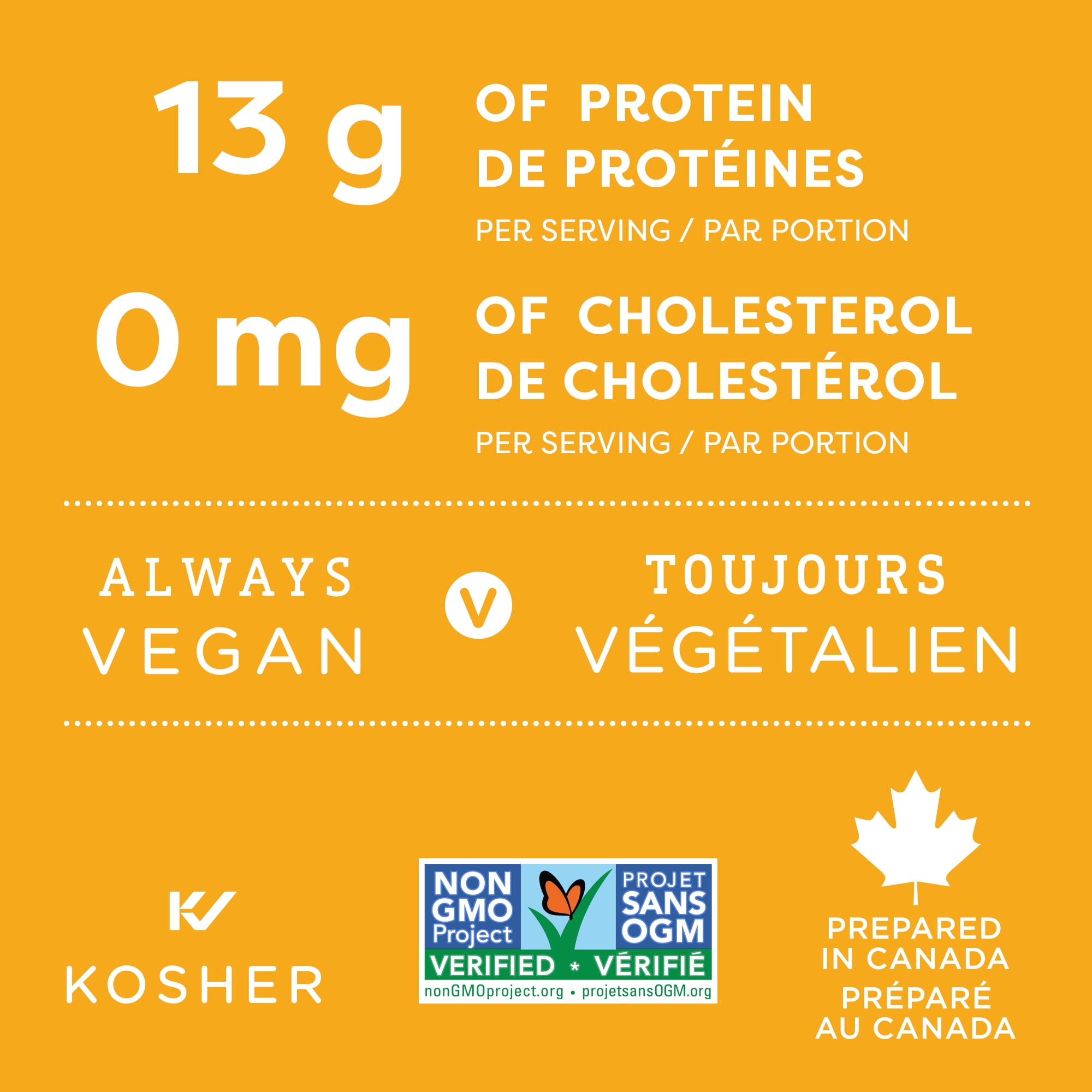 Galettes croustillantes de végé-poulet Gardein™