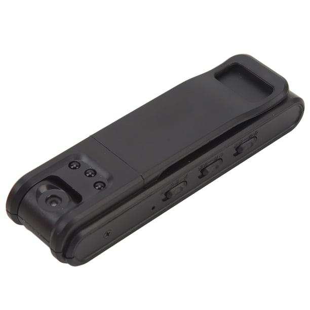 Mini Cámara Portátil, Grabación En Bucle 1080P HD De Visión Nocturna Mini Grabadora De Vídeo Para Guardia De Seguridad