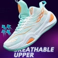 thumbnail image 4 of Women Men Basketball Shoes Breathable Men Non Slip Outdoor Fashion Unisex Sneakers, 4 of 13