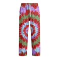 thumbnail image 6 of Iaqnaocc Men's Sweatpants With Pockets Athletic Lightweight Workout Pants Breathable Comfortable Daily Casual Tie Dye Joggers Red S, 6 of 7